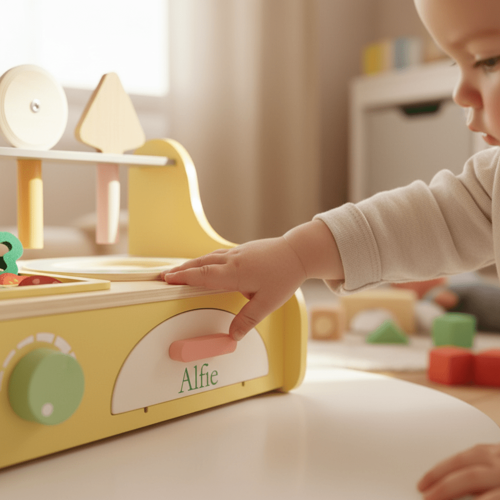 Personalised Wooden Pizza Oven - Chic Petit
