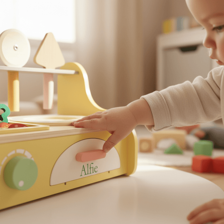 Personalised Wooden Pizza Oven - Chic Petit
