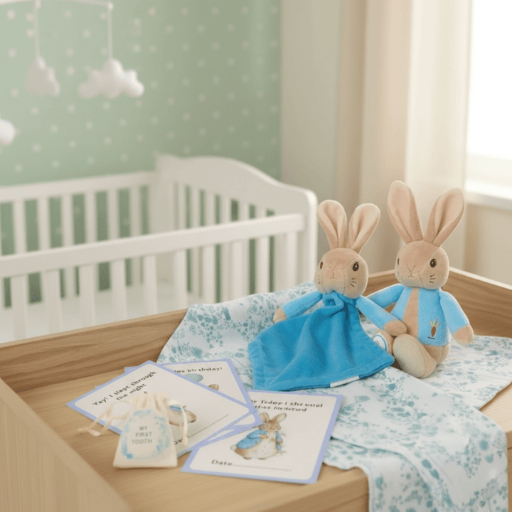 Peter Rabbit Memories Gift Set — Newborn Keepsake Box - Chic Petit