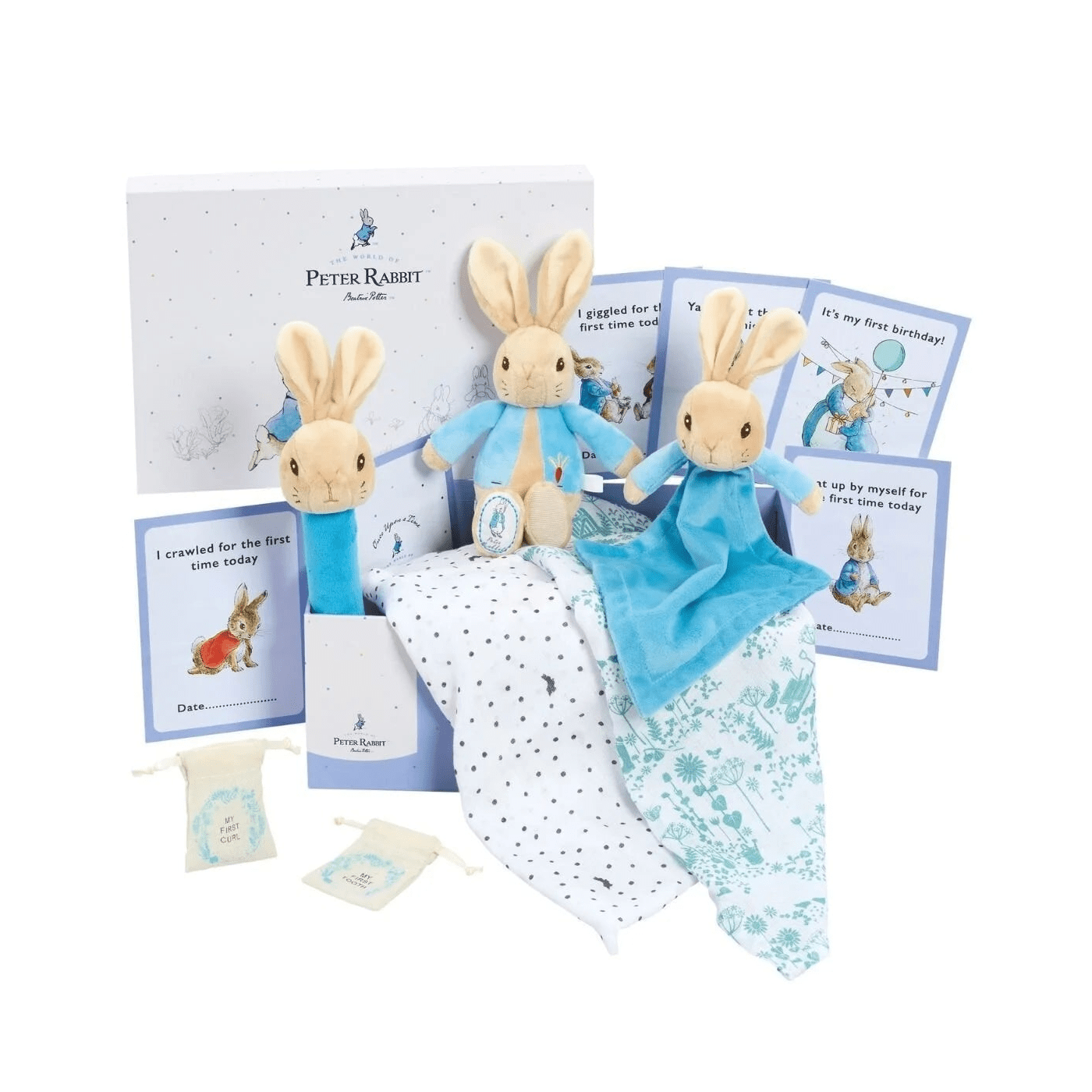 Peter Rabbit Memories Gift Set — Newborn Keepsake Box – Chic Petit