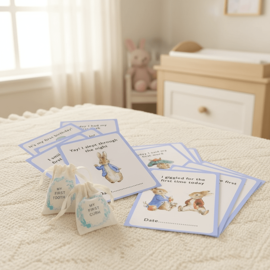 Peter Rabbit Memories Gift Set — Newborn Keepsake Box - Chic Petit