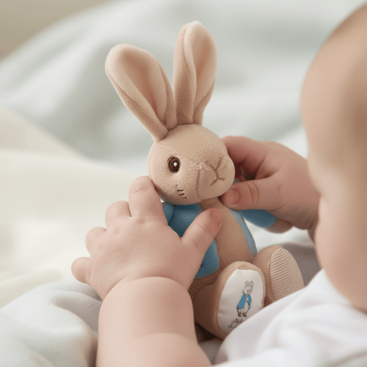Peter Rabbit Soft Toy and Muslins Gift Set - Chic Petit