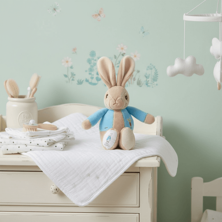 Peter Rabbit Soft Toy and Muslins Gift Set - Chic Petit