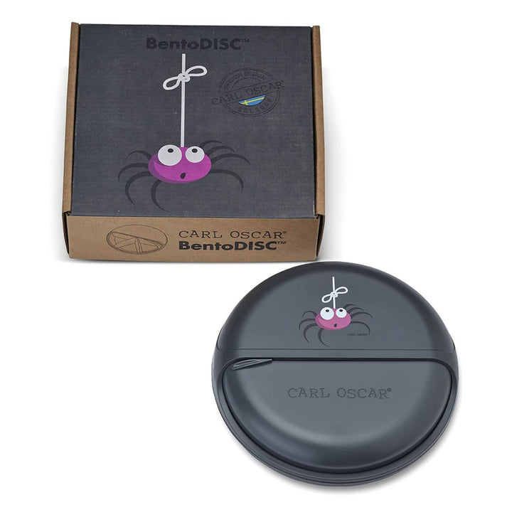 SnackDISC™ Kids Snack Box - Dark Grey - Chic Petit