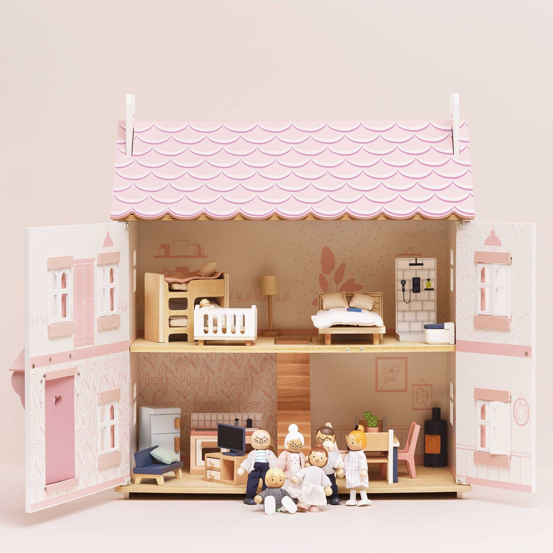 Sophie's FCS Wooden Dolls House & Furniture Set - Chic Petit