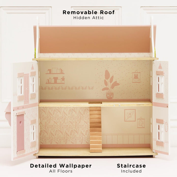 Sophie's FCS Wooden Dolls House & Furniture Set - Chic Petit