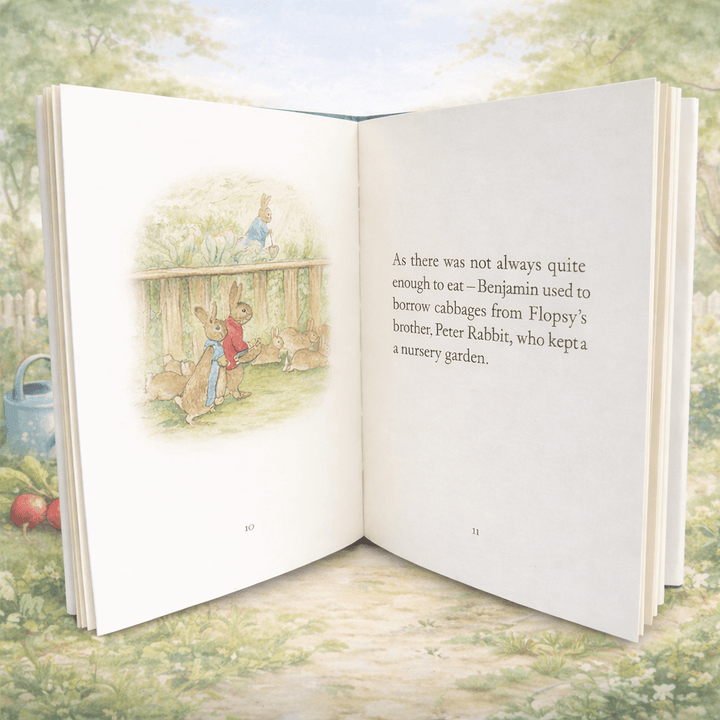 The Tale of The Flopsy Bunnies Hardback - Chic Petit
