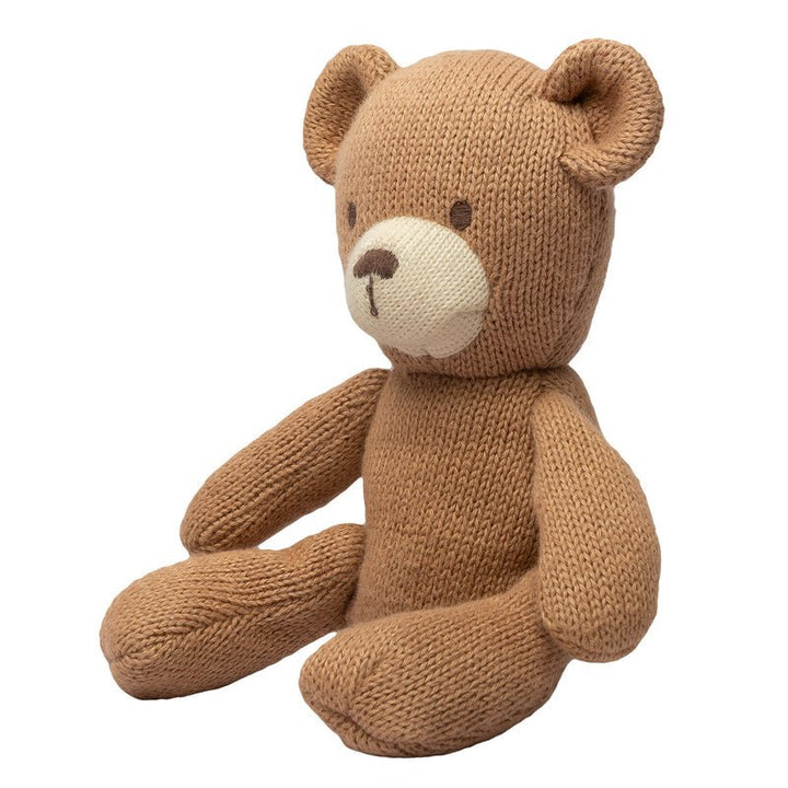 Way Back When Knitted Bear in a Gift Box - Chic Petit