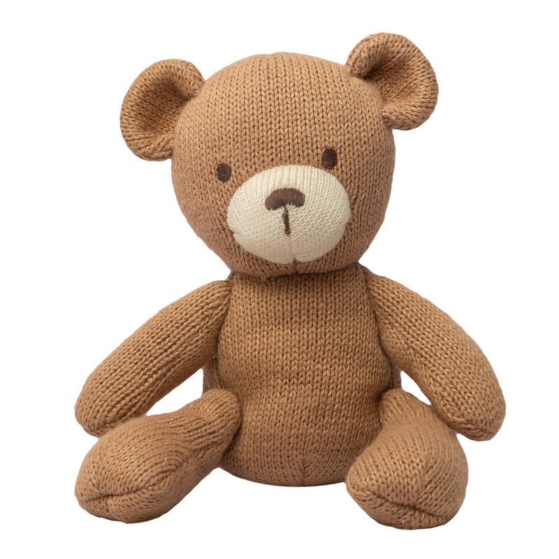 Way Back When Knitted Bear in a Gift Box - Chic Petit