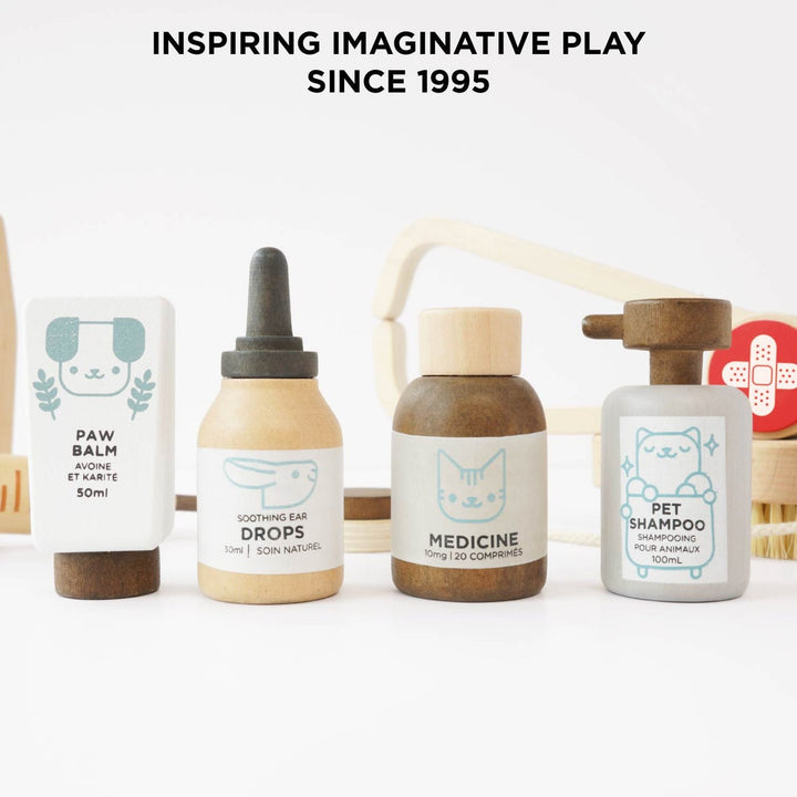 Wooden Animal Vet Set - Chic Petit