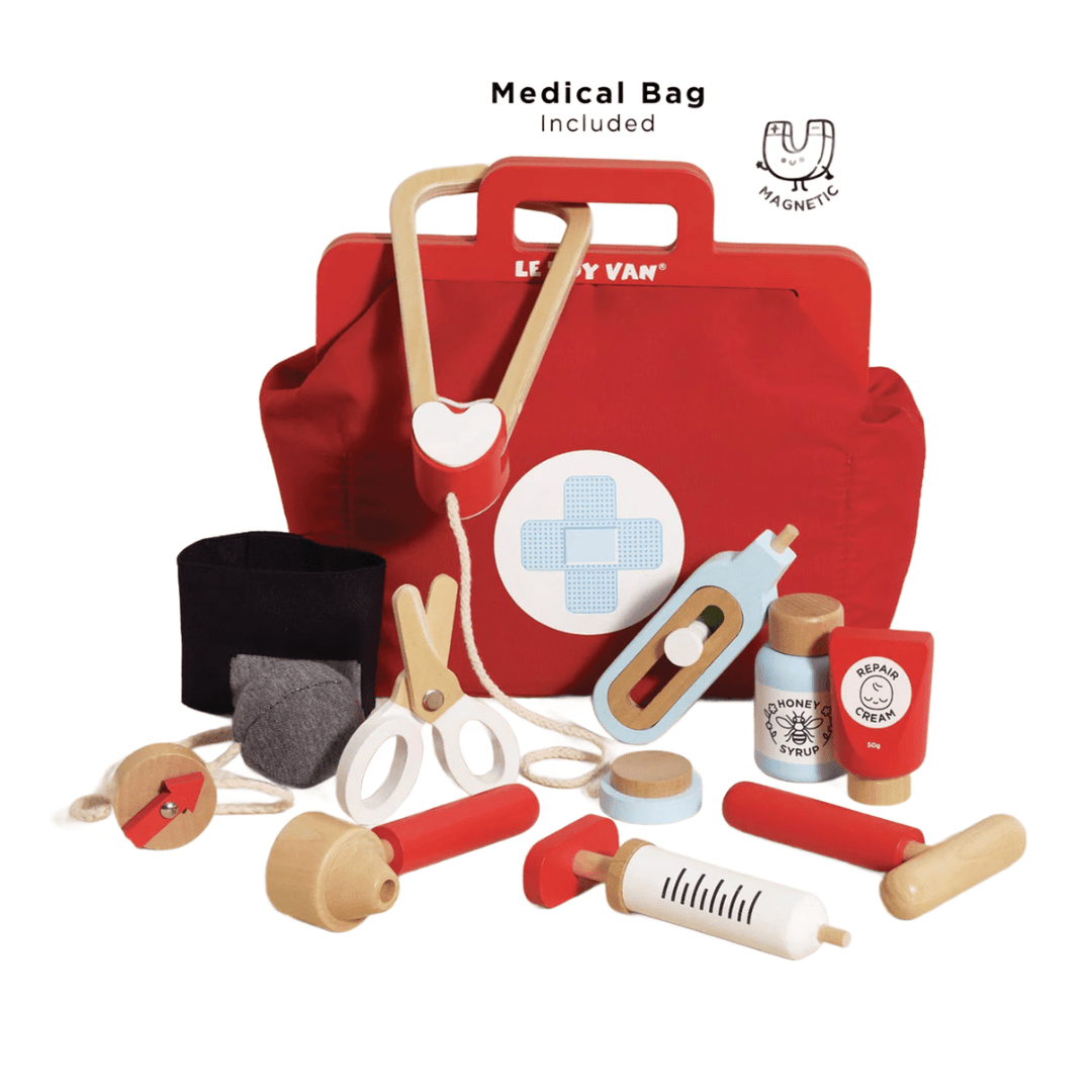 Wooden Doctors Play Set - Chic Petit