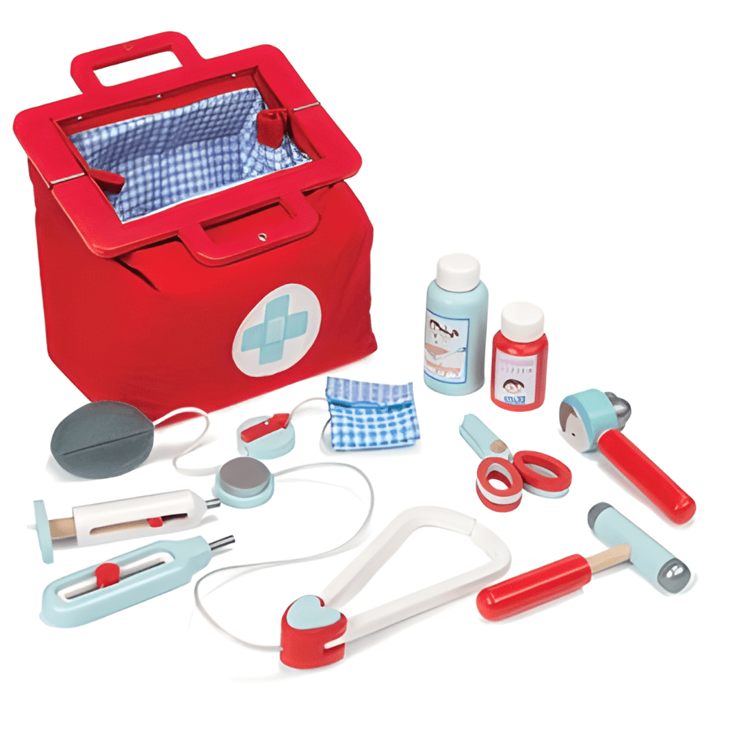 Wooden Doctors Play Set - Chic Petit