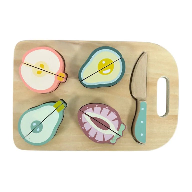 Wooden Fruit Cutting Board (10 pcs) - Chic Petit