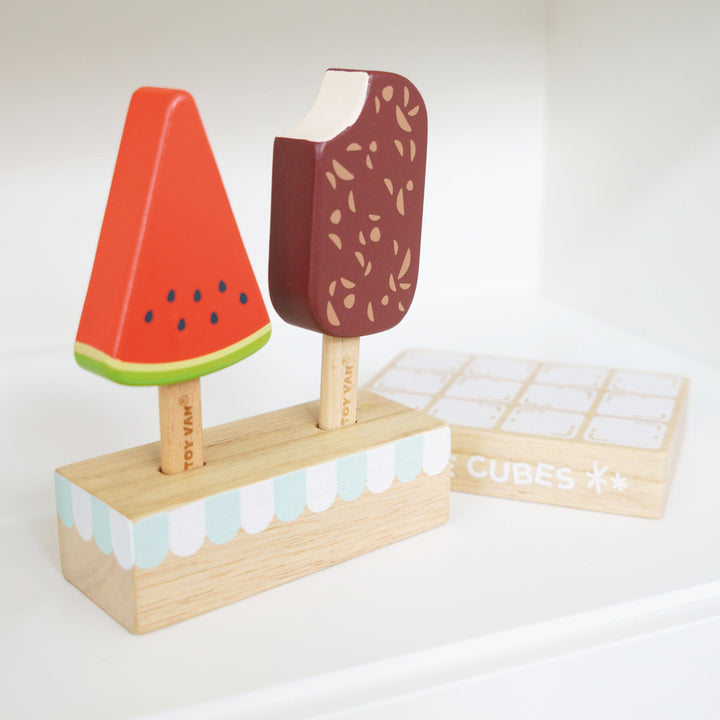 Wooden Kitchen Freestanding Fridge Freezer - Chic Petit