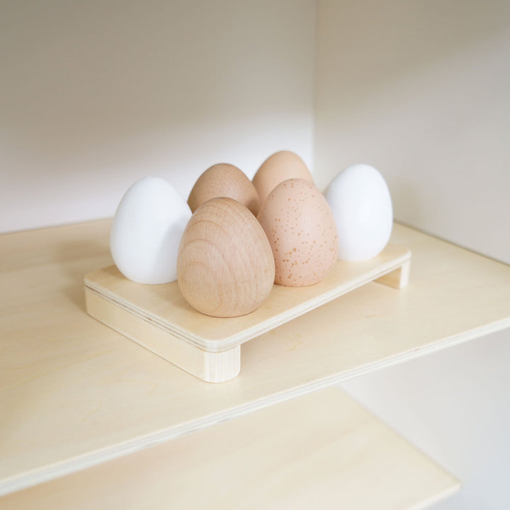 Wooden Kitchen Freestanding Fridge Freezer - Chic Petit