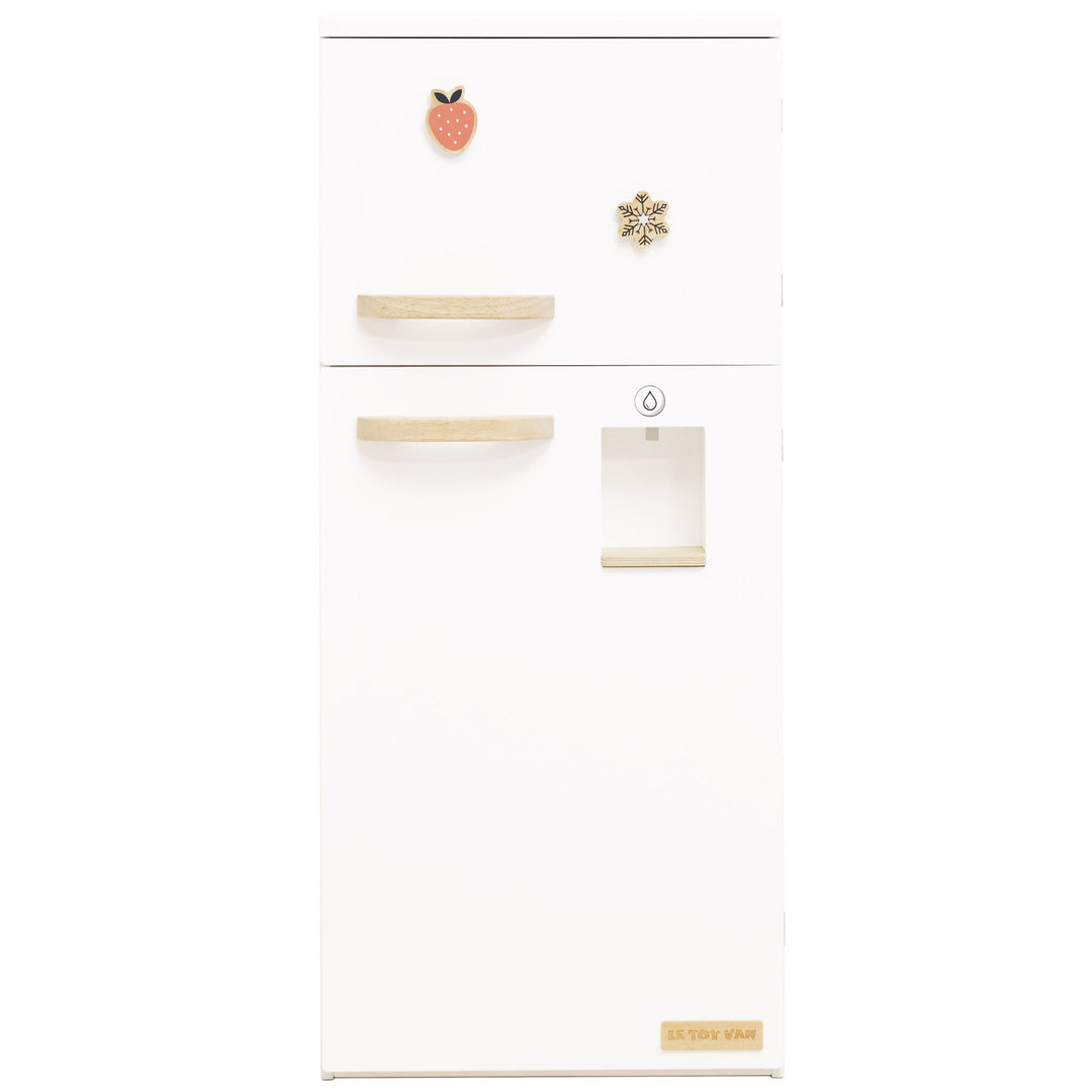 Wooden Kitchen Freestanding Fridge Freezer - Chic Petit