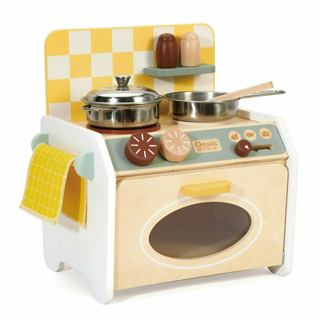 Wooden Mini Play Kitchen - Chic Petit