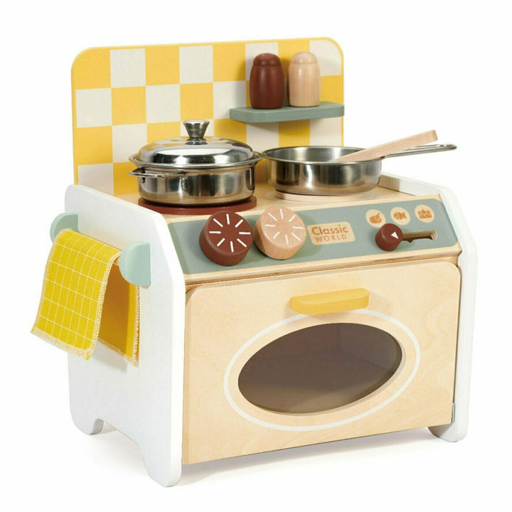 Wooden Mini Play Kitchen - Chic Petit