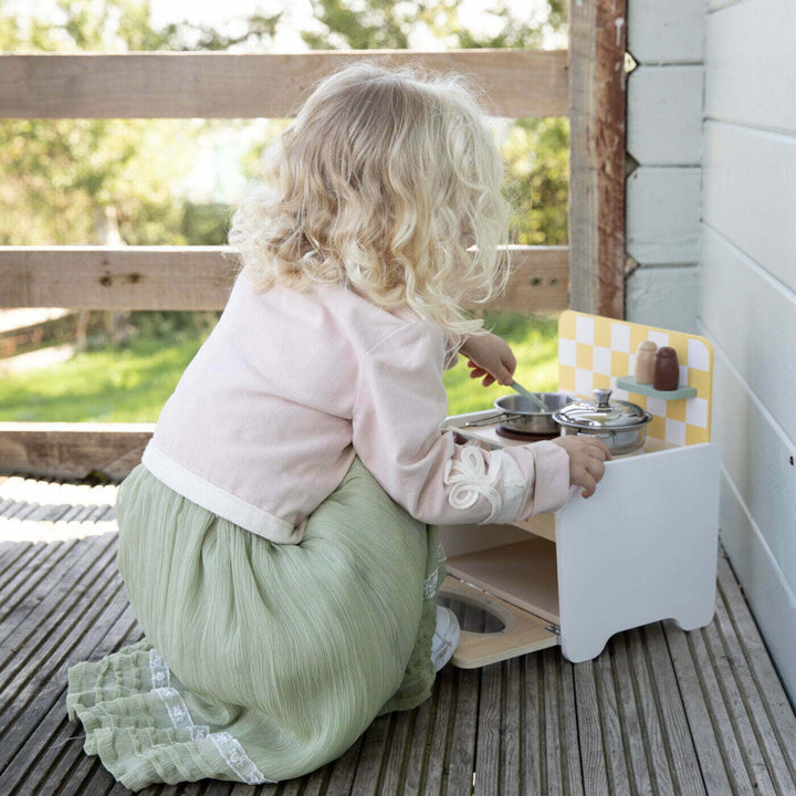 Wooden Mini Play Kitchen - Chic Petit