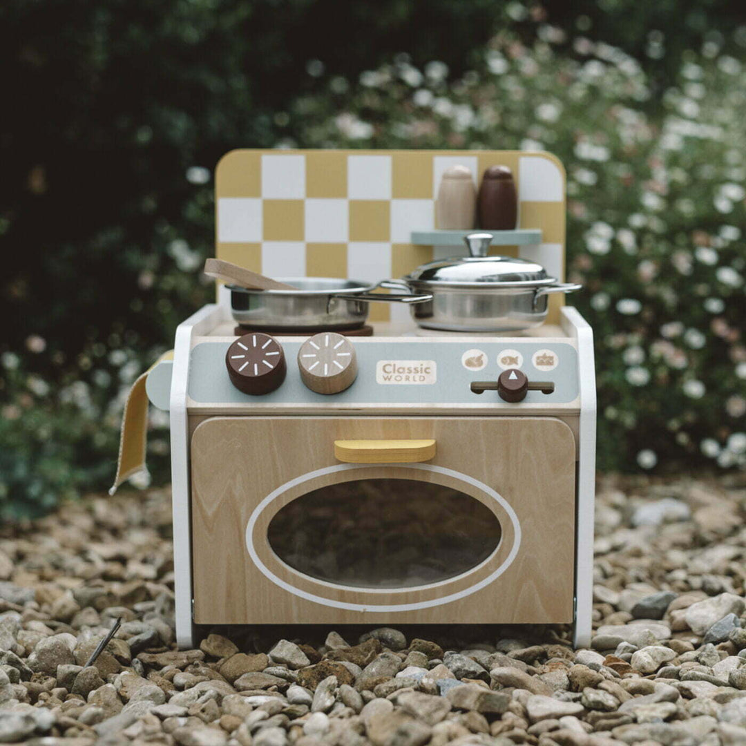 Wooden Mini Play Kitchen - Chic Petit
