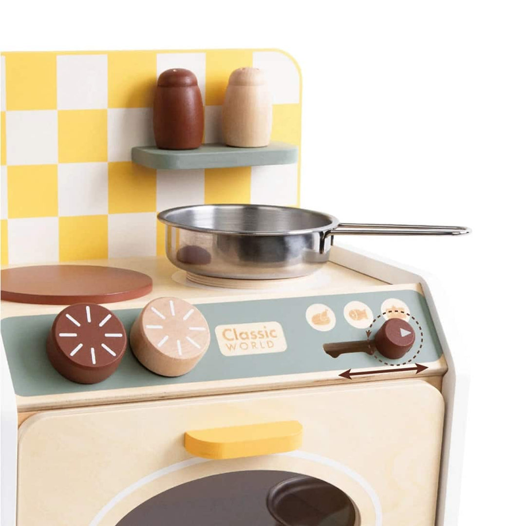 Wooden Mini Play Kitchen - Chic Petit