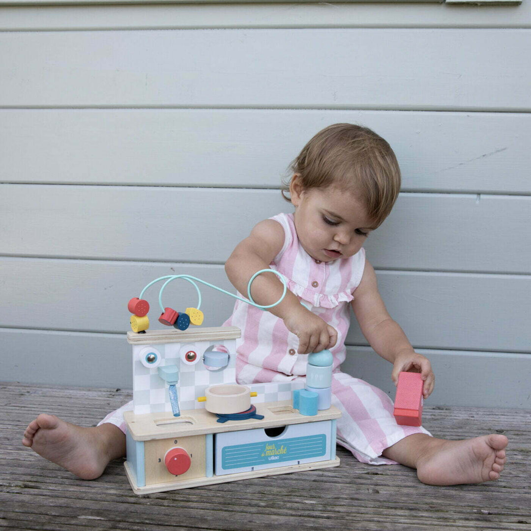 Wooden Multi Activity Kitchen - Chic Petit