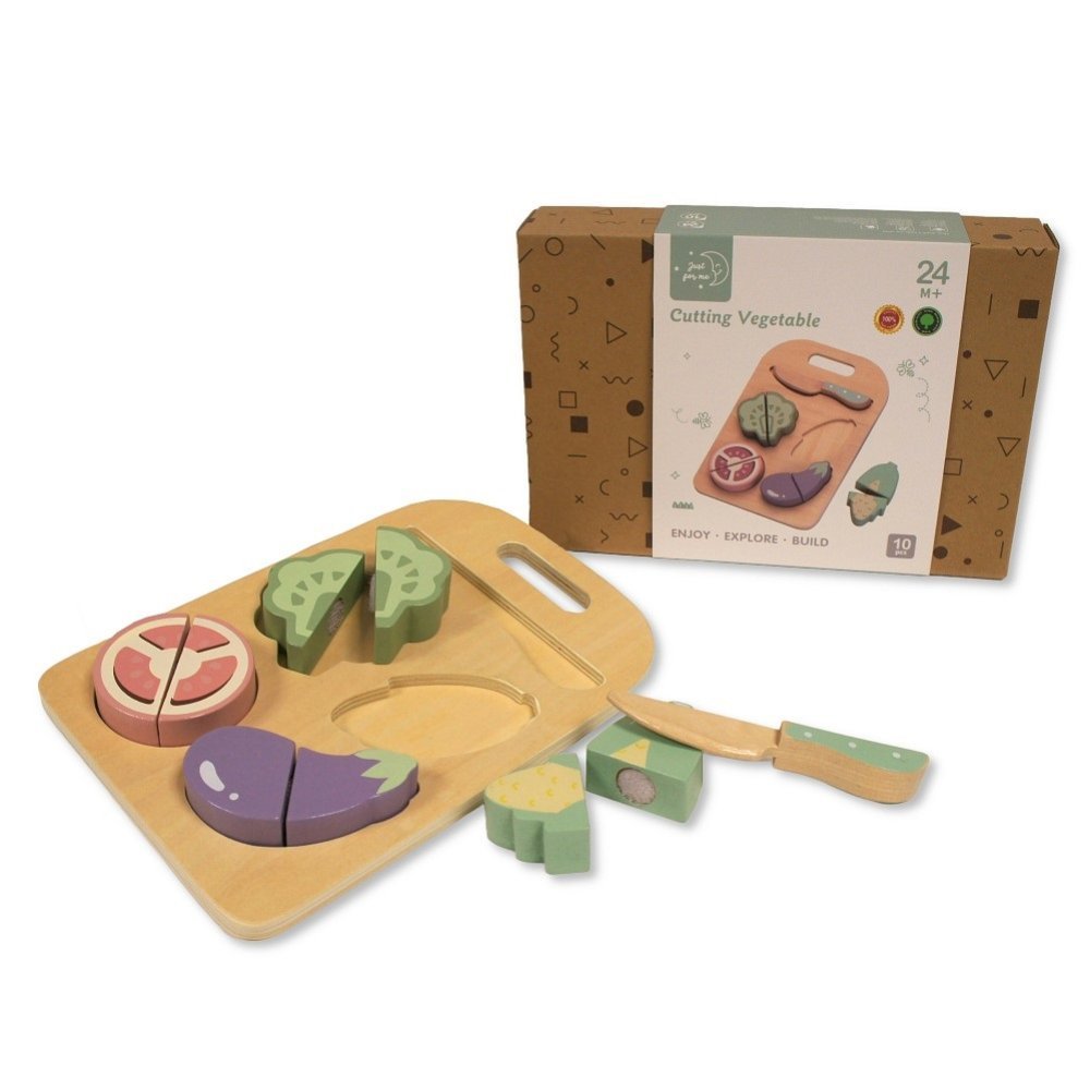 Wooden Vegetable Cutting Board (10 pcs) - Chic Petit