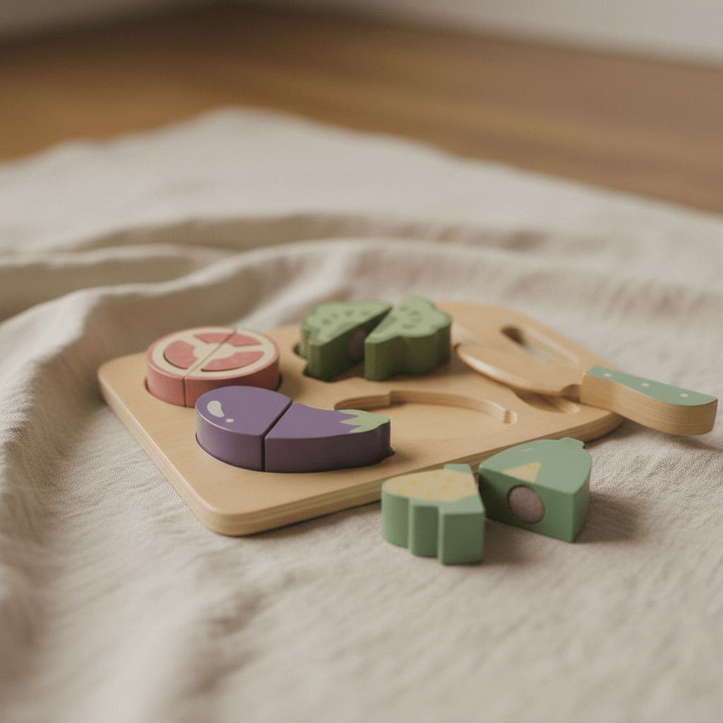 Wooden Vegetable Cutting Board (10 pcs) - Chic Petit