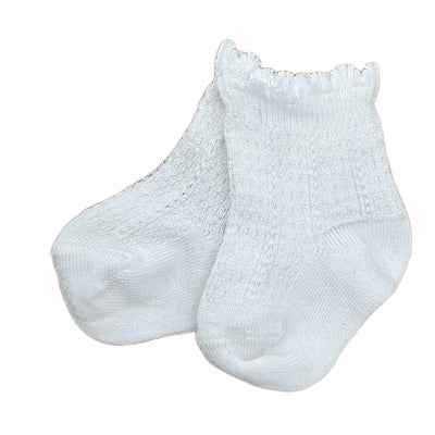 Baby Socks - White - Chic Petit
