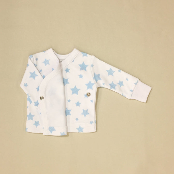 Blue Stars Layette Set Long Sleeve - Chic Petit