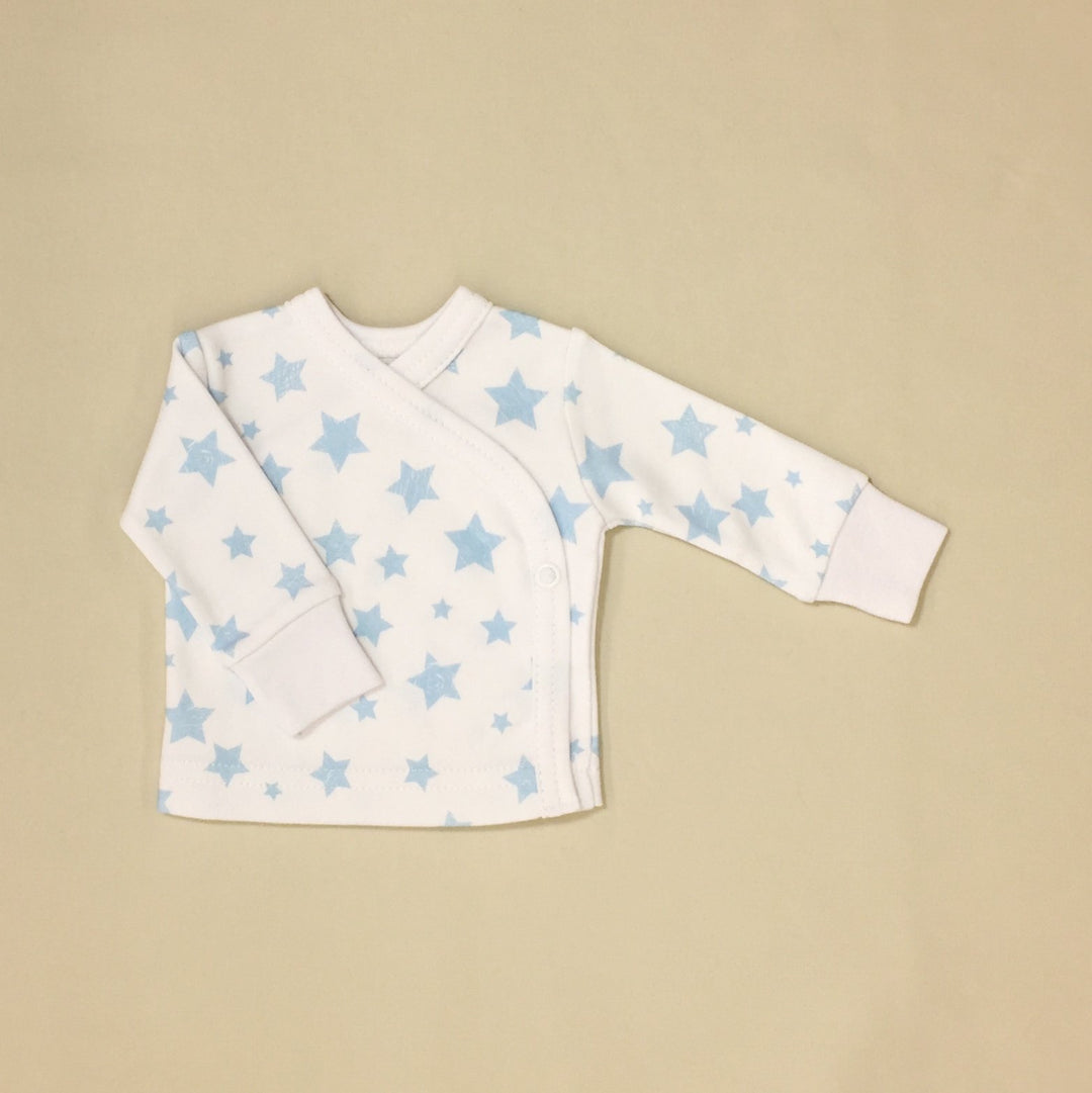 Blue Stars Layette Set Long Sleeve - Chic Petit