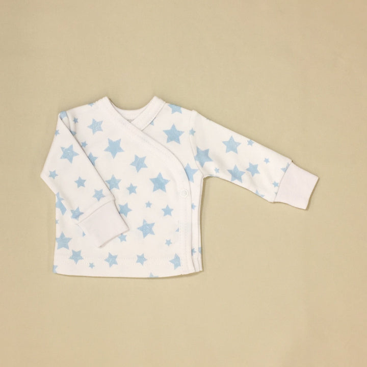 Blue Stars Layette Set Long Sleeve - Chic Petit