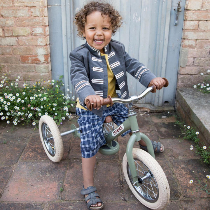 Boys and Girls Steel Trybike Balance Tryke to Bike - Chic Petit