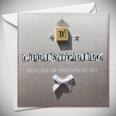 C is for Christening - With Love on Your Special Day - Chic Petit