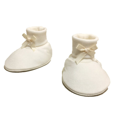 Cream Booties - Chic Petit