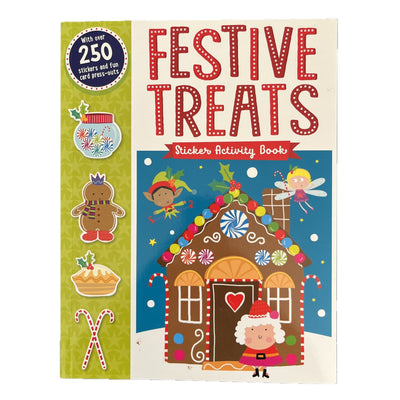 Festive Treats Sticker Activity Book - Chic Petit