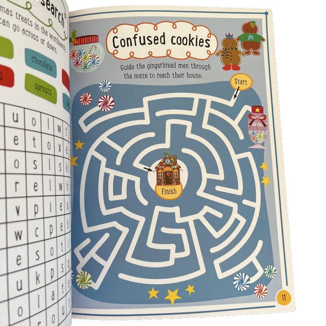 Festive Treats Sticker Activity Book - Chic Petit