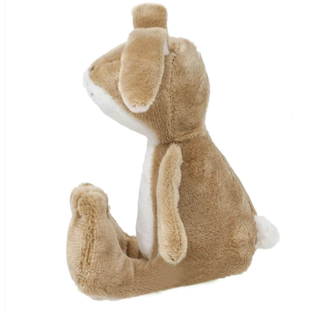 Little Nutbrown Hare Soft Plush Rattle - Chic Petit