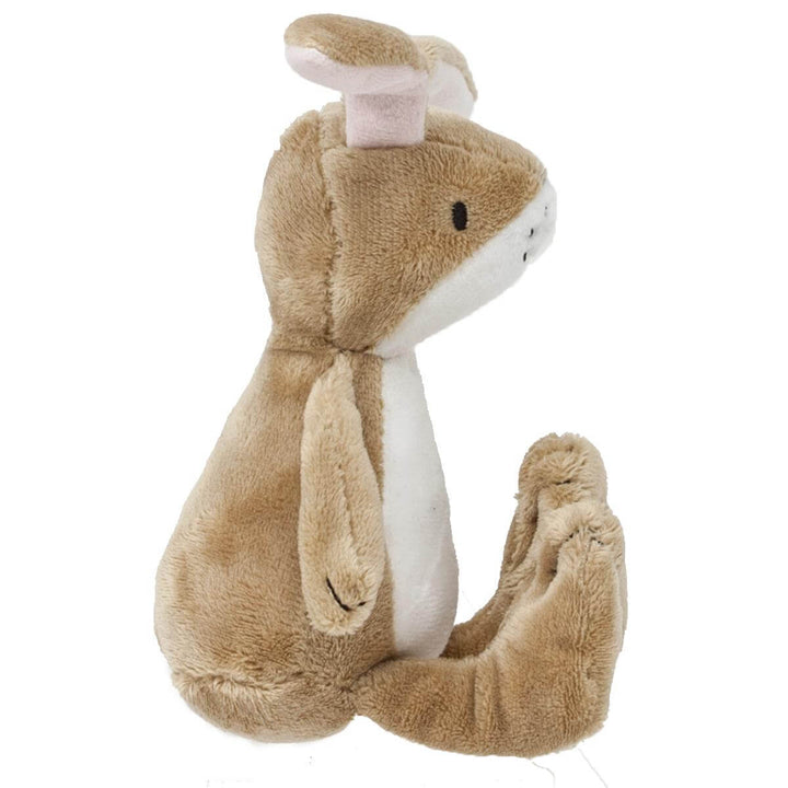 Little Nutbrown Hare Soft Plush Rattle - Chic Petit