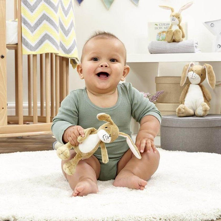 Little Nutbrown Hare Soft Plush Rattle - Chic Petit