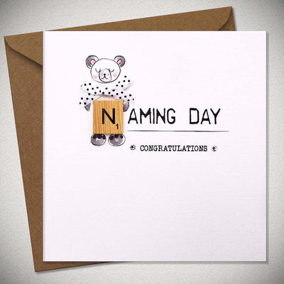 Naming Day – Congratulations Card - Chic Petit