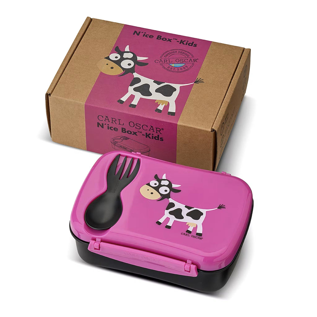 N'ice Box Kids Lunch Box with Cooling Pack - Purple - Chic Petit
