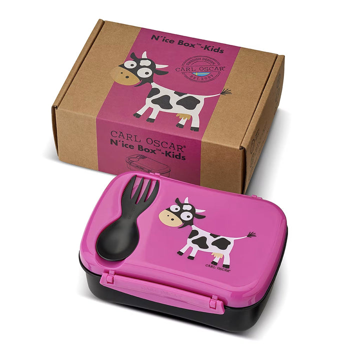N'ice Box Kids Lunch Box with Cooling Pack - Purple - Chic Petit