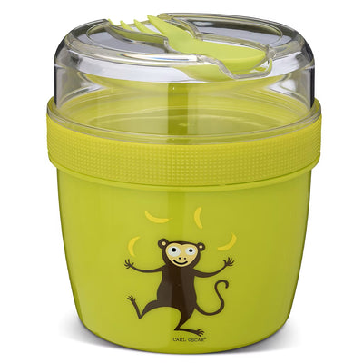 N'ice Cup Kids Lunch Box with Cooling Disc - Lime - Chic Petit