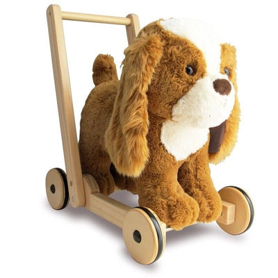 Peanut King Charles Spaniel Pup Push Along Walker - Chic Petit