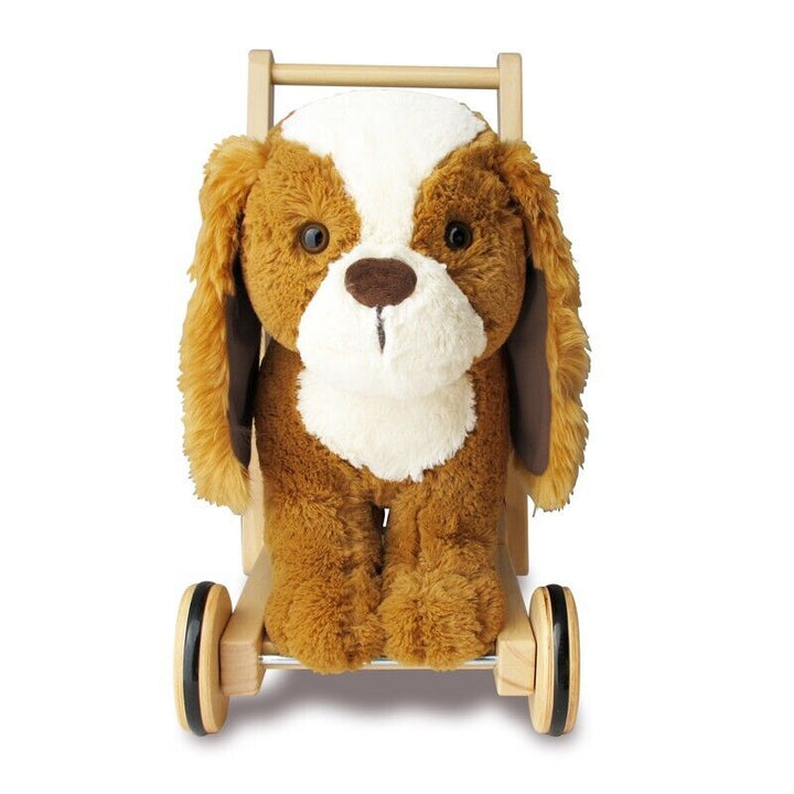 Peanut King Charles Spaniel Pup Push Along Walker - Chic Petit