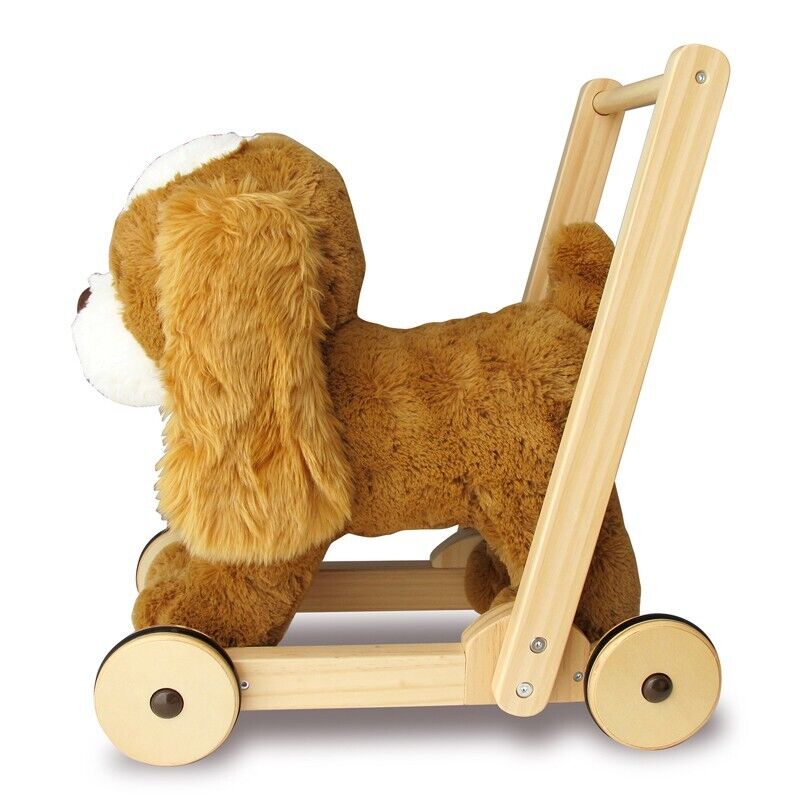 Peanut King Charles Spaniel Pup Push Along Walker - Chic Petit