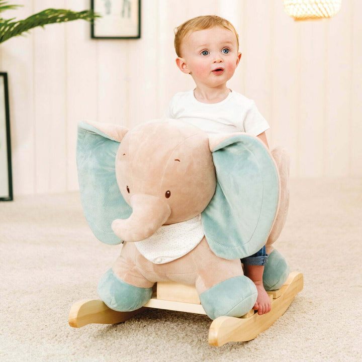 Personalised Animal Rocker - Edward the Elephant - Chic Petit