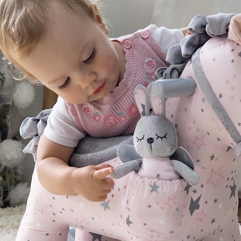 Personalised Celeste & Fae Rocking Unicorn (12m+) - Chic Petit
