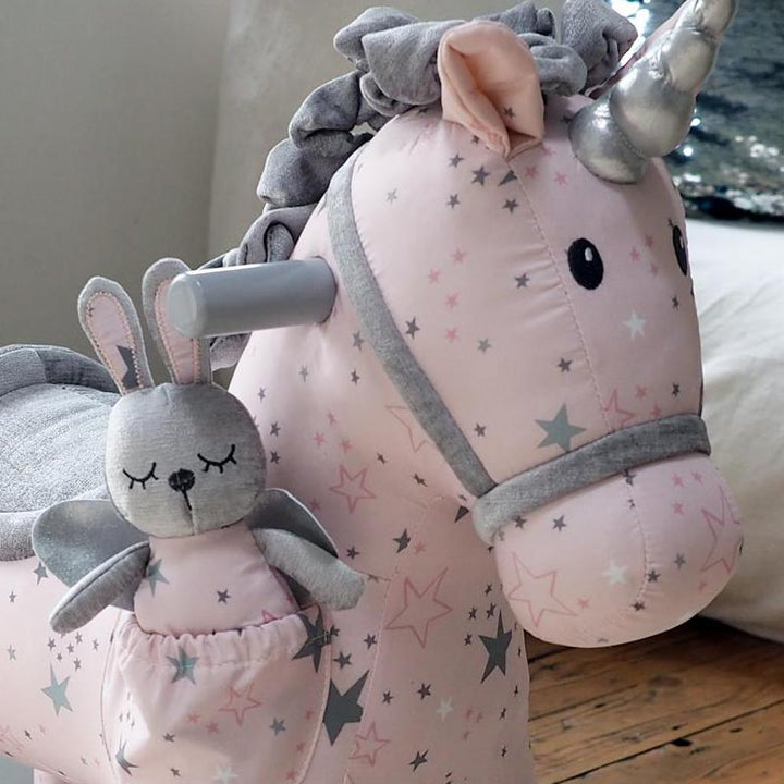 Personalised Celeste & Fae Rocking Unicorn (9m+) - Chic Petit
